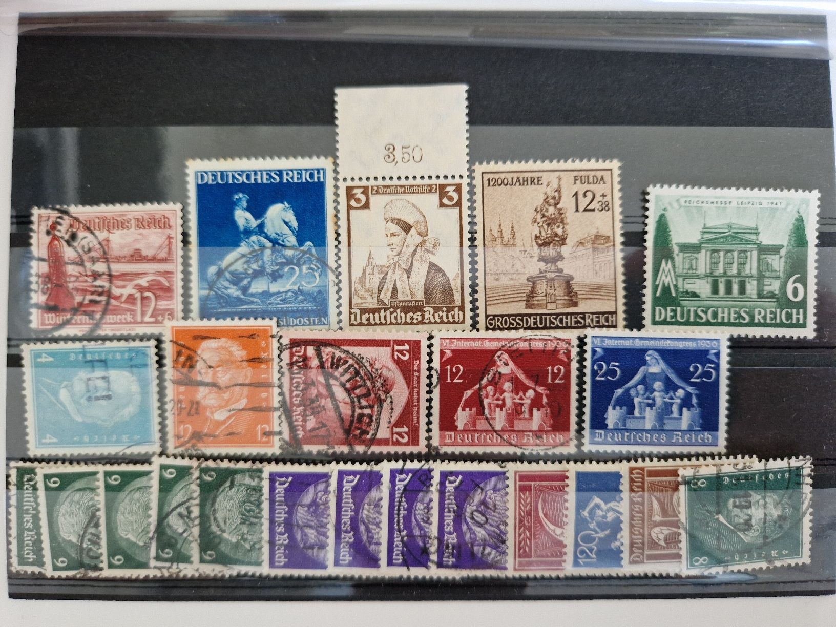 Tutti i francobolli: Deutsches Reich Briefmarken – Usato da St. Gallen venduto da Enrico_SG