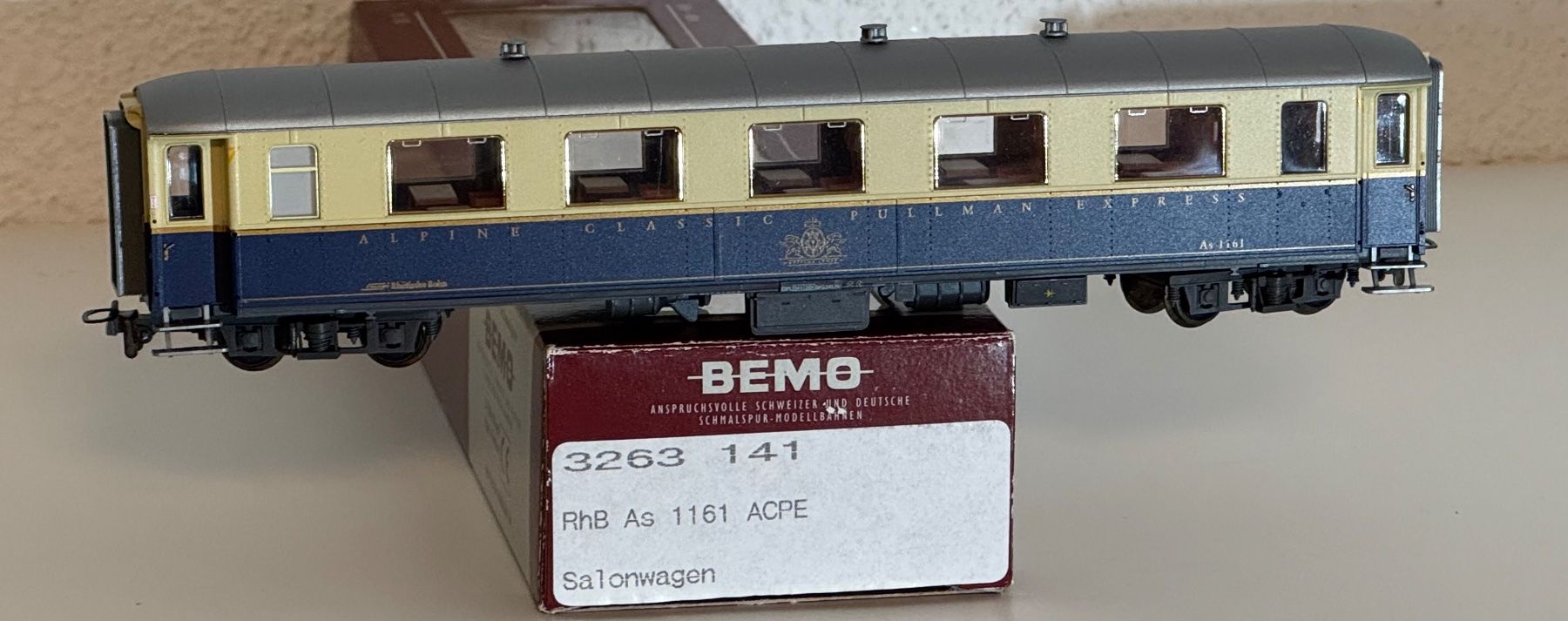 Bemo Trains électriques: Bemo H0m RhB 4er Set Alpine Pullmann Express – D'occasion à Goldau par Bergsturz1806 7