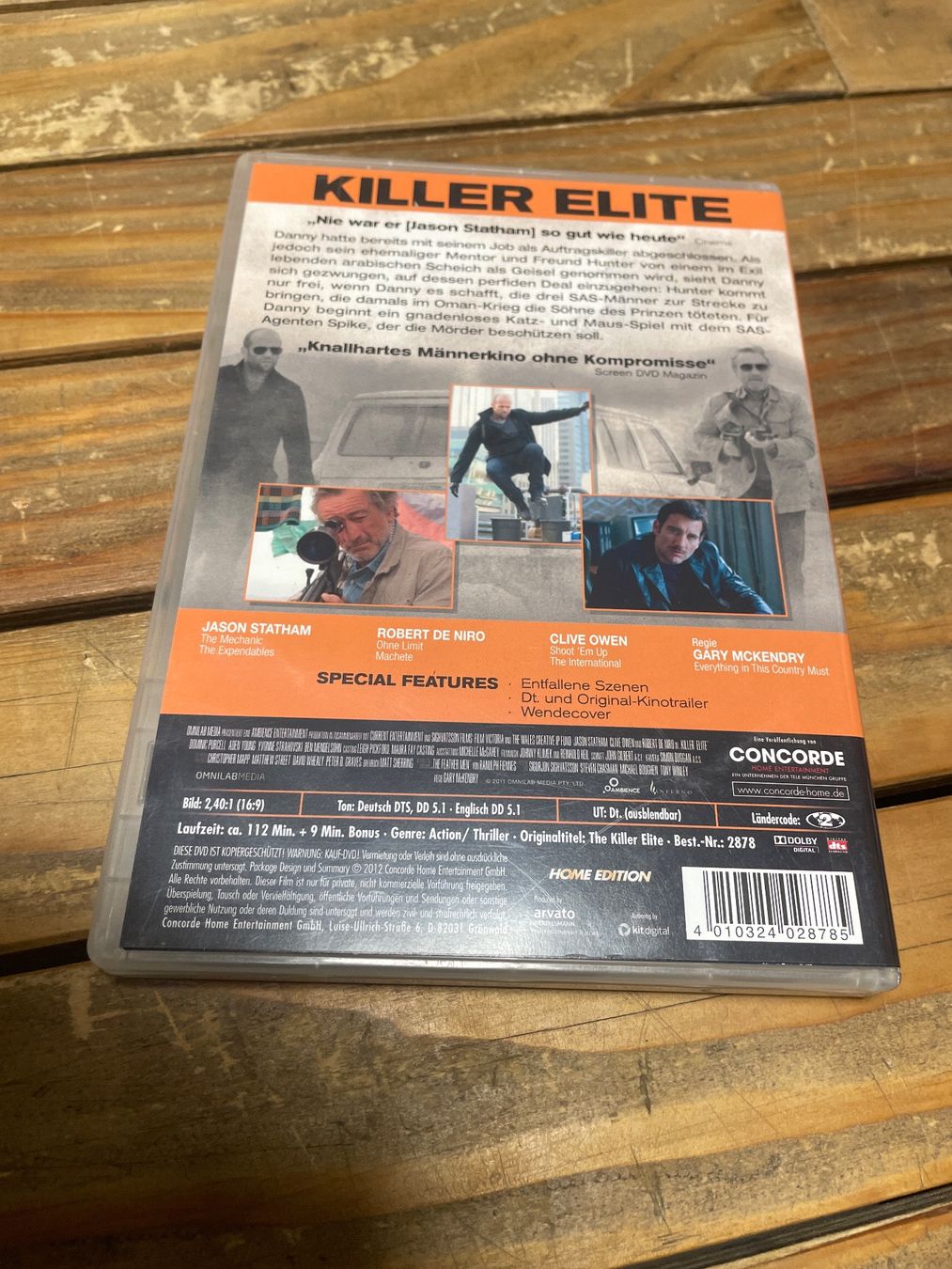 Tutti i DVDs: DVD killer elite (allemand) – Usato da moudon venduto da faucheur2 1