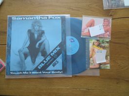 Samantha Fox - Touch Me (I Want Your Body) Blue Mix Vinyl