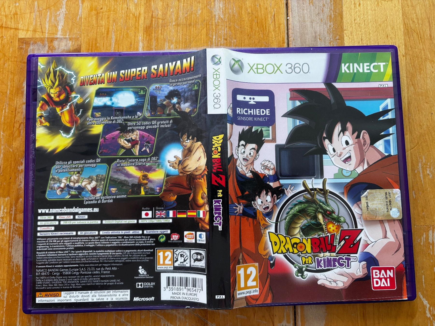 Jeux: Dragonball Z Kinect (CIB) – D'occasion à Frenkendorf par gelbeZinnie