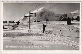 Col des Mosses - Skilift mit Gros Van