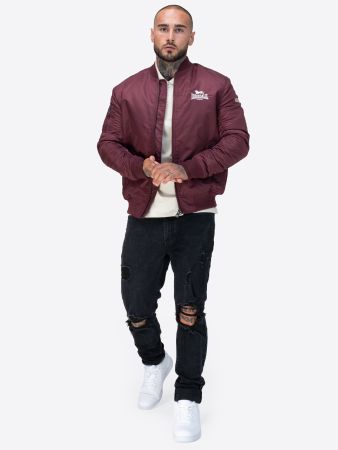 Lonsdale Tern Hill Jacke Oxblood Sand M