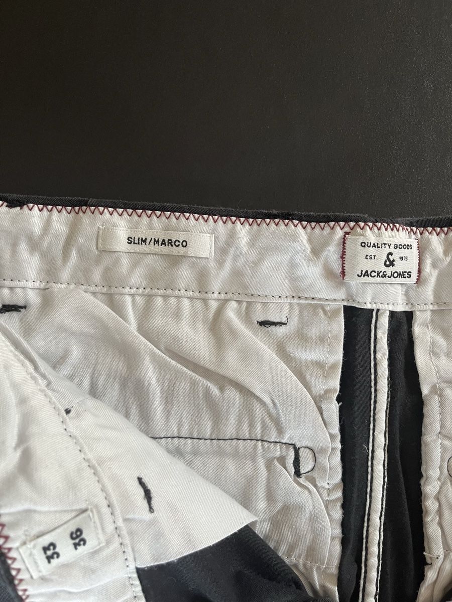 Jack & Jones Pantaloni: Pantalon noir Jack&Jones – Usato da Massongex venduto da Marthi_99 2