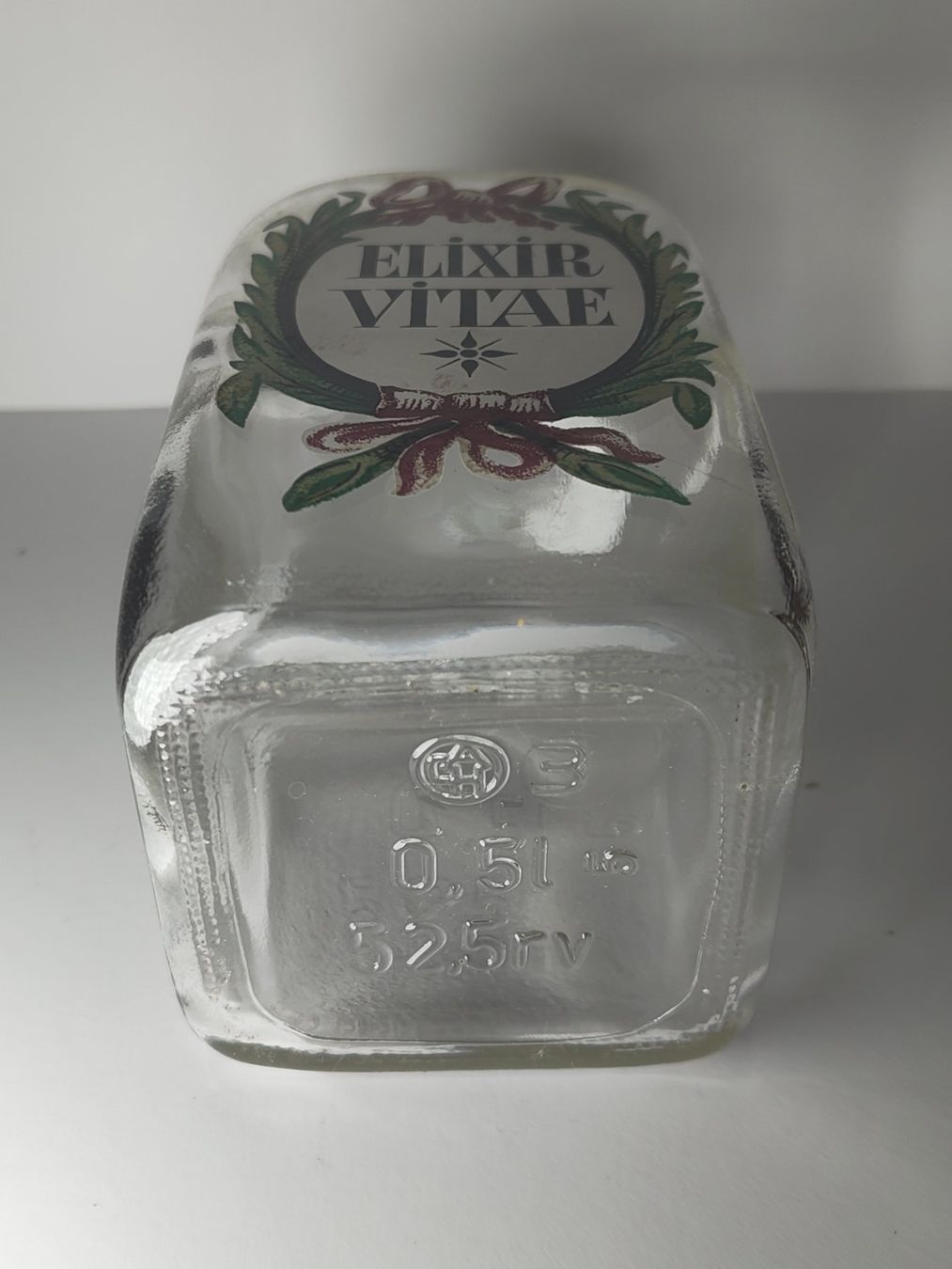 Accessori da laboratorio: ELIXIR VITAE Glasflasche Apotheke 0,5L Vintage 19cm – Usato da Monthey venduto da 19_karen_84 1