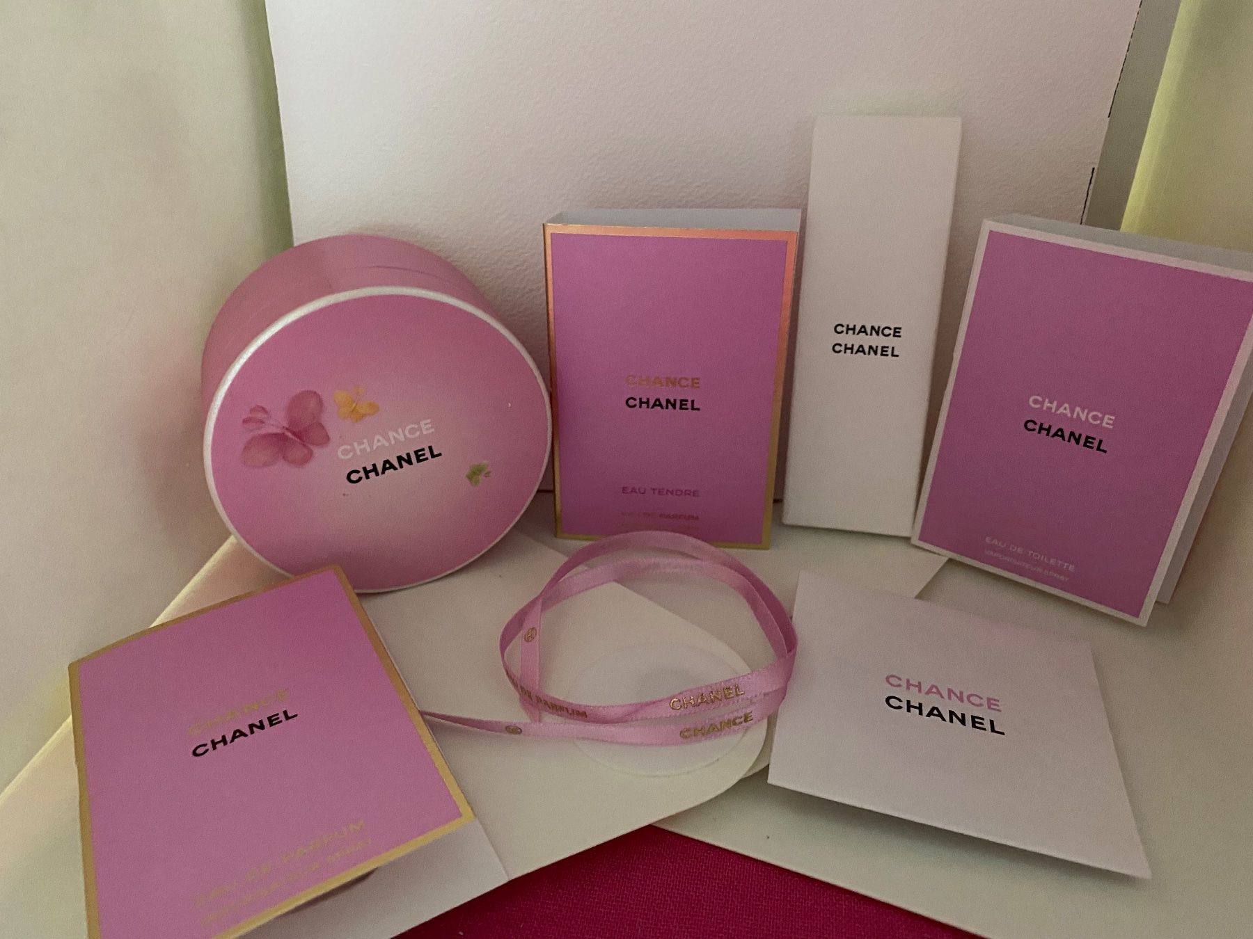 Chanel Parfum & Eau de Toilette: Set de miniatures Chance de Chanel – Neu und originalverpackt aus Bouveret von wes_7zll 1