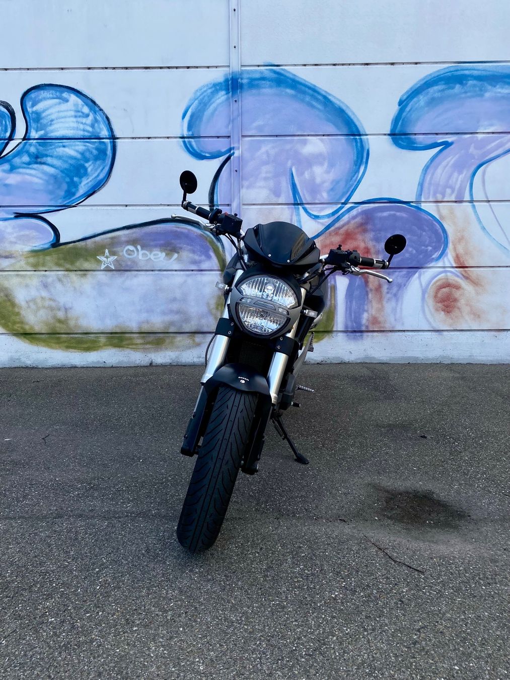 Ducati Route: Motorrad Ducati Monster 696, schwarz – D'occasion à Schaffhausen par ALBE006 1