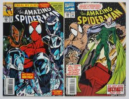 AMAZING SPIDER-MAN #385-386 VS. THE VOLTURE MARVEL 1994