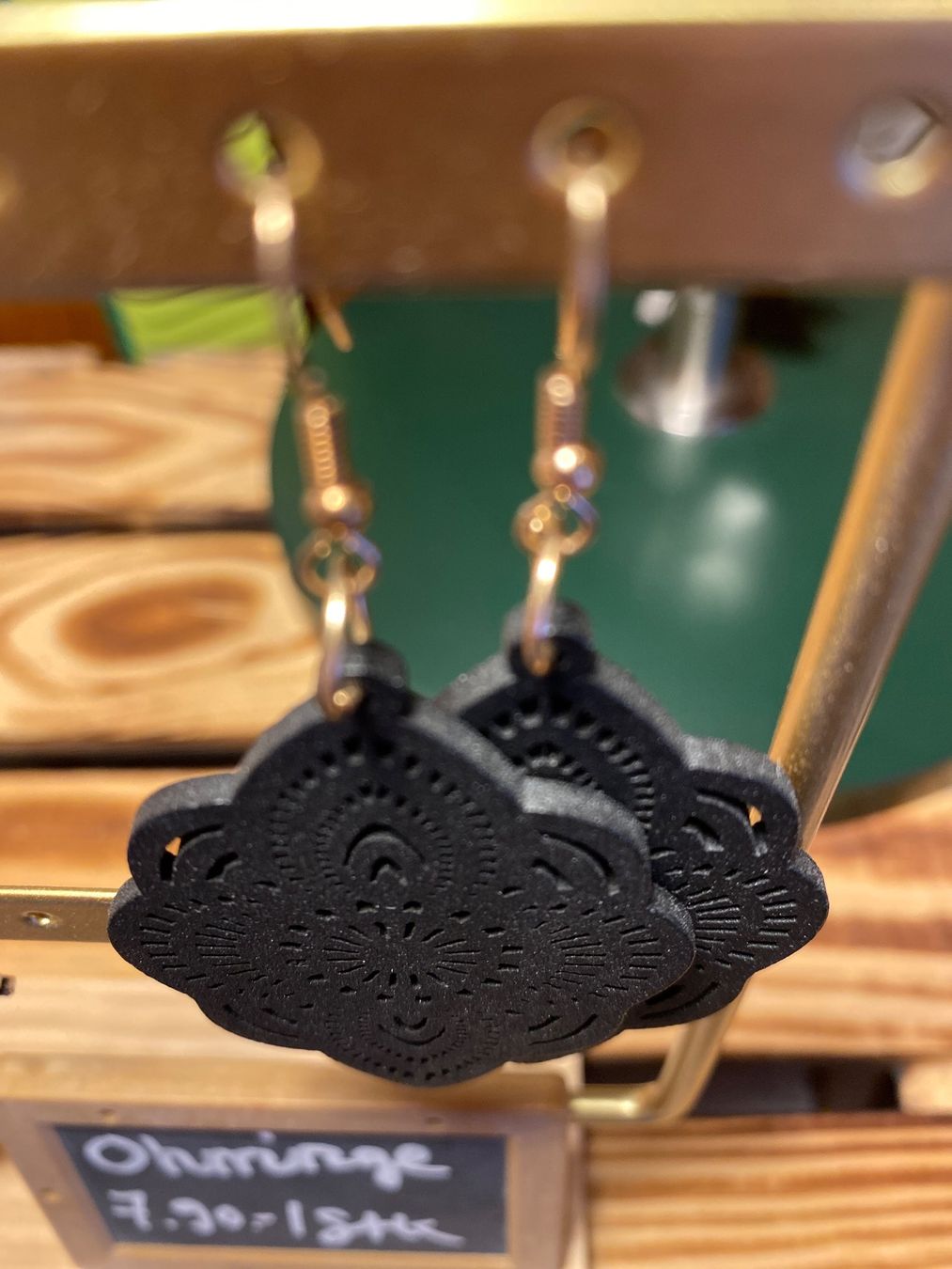 Ohrringe & -stecker: OHRHÄNGER SCHWARZ XL – Neu (gemäss Beschreibung) aus Meienried von ManuelaBoutique 4