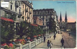 Luzern - Hotel Schweizerhof - animee - Litho