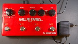tc electronic HALL OF FAME 2 x4 REVERB Effekt Pedal