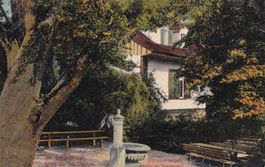 St. Petersinsel Gartenwirtschaft