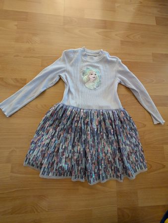 Süsses Elsa Kleid von Frozen, Grösse 116, ideal für Herbst!