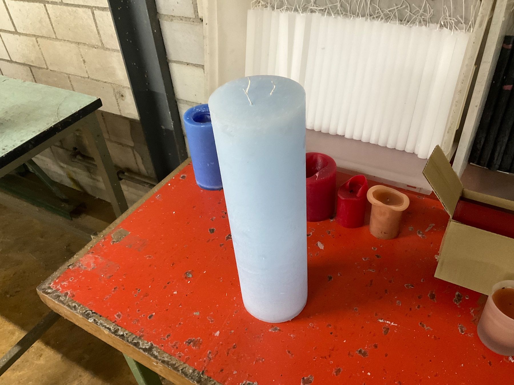 Kerzen: 371 Posten Raureifkerzen aus Liquidation – Gebraucht aus Derendingen von Meisterstuecke 5