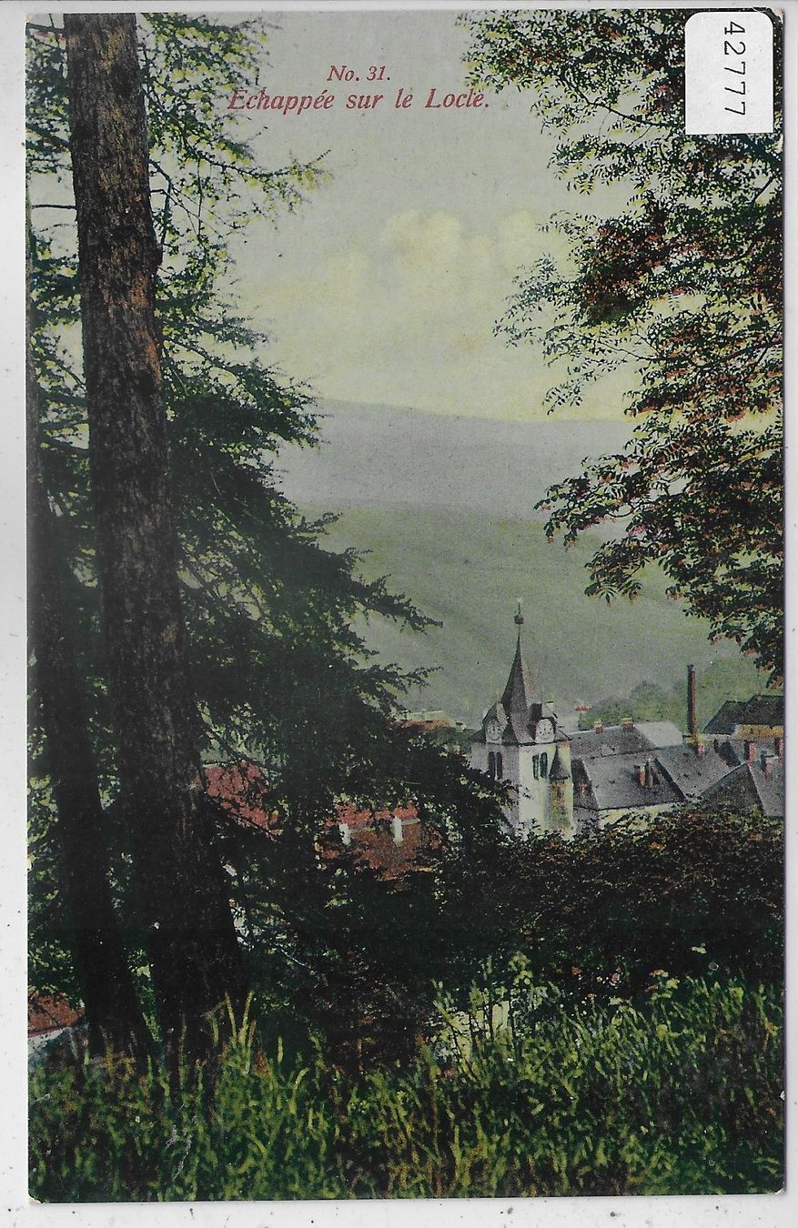 Cartoline postali: Echappee sur le Locle – Usato da Ettingen venduto da Kartenplanet