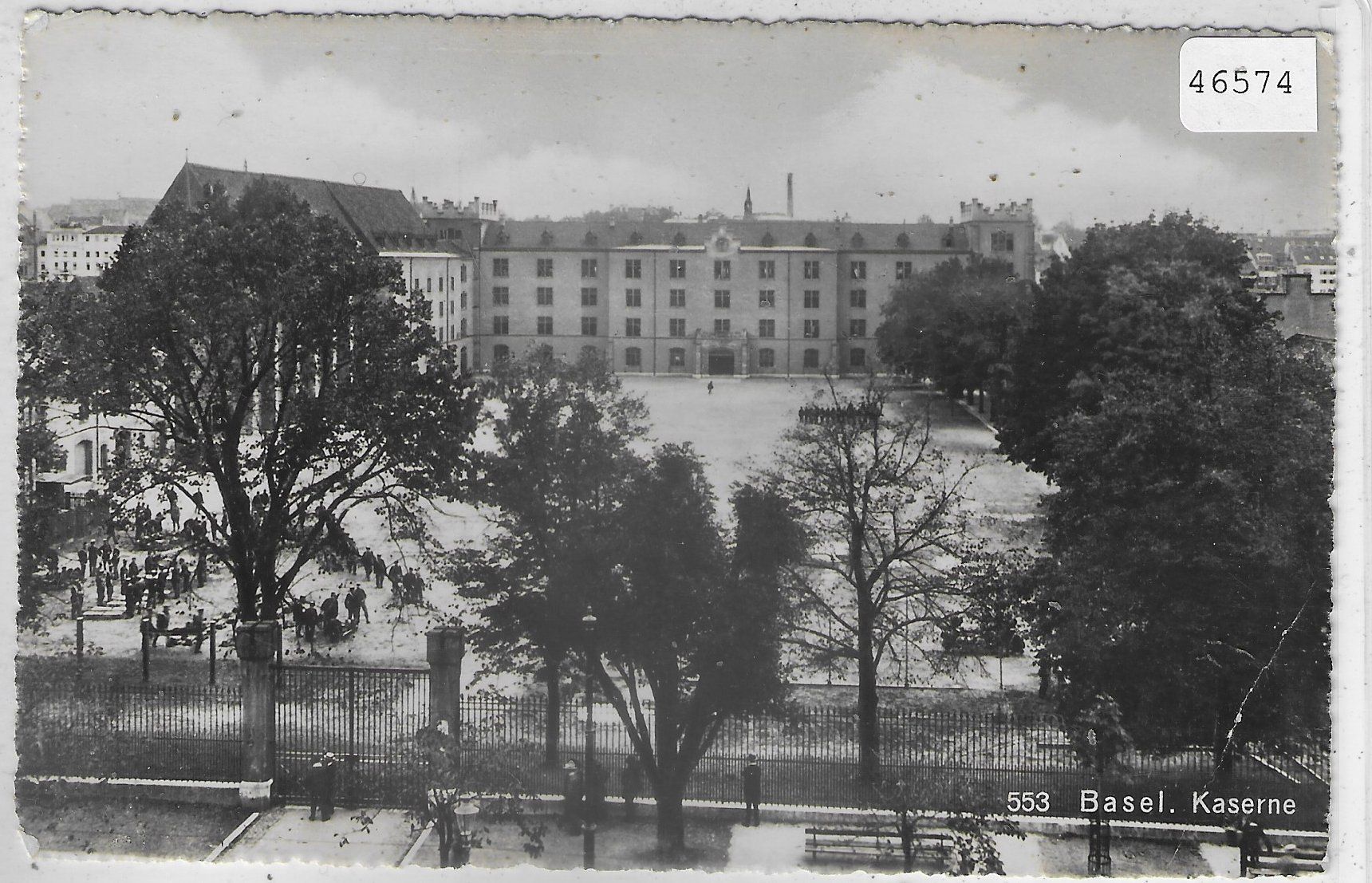 Cartoline postali: Basel - Kaserne – Usato da Ettingen venduto da Kartenplanet