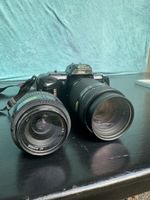 NIKON F-401 with Nikkor 70-21mm and nikkor 35-70mm