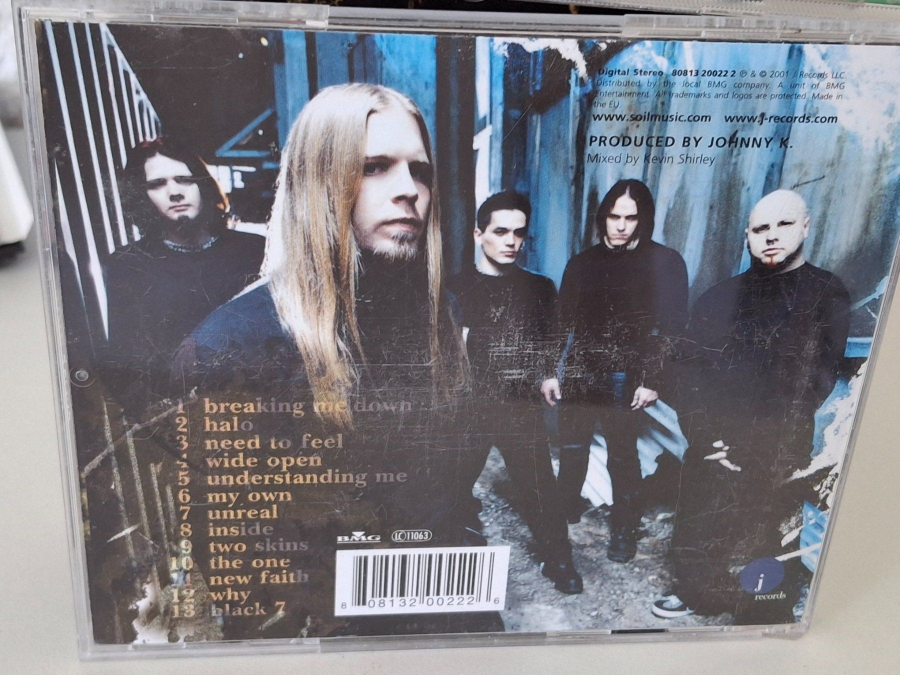 CD: CD Soil - Scars  USA Hard-Rock 2001 – Usato da Aarberg venduto da Jackup1 1