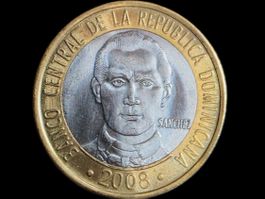 DOMINIKANISCHER REPUBLIK 5 PESOS 2008