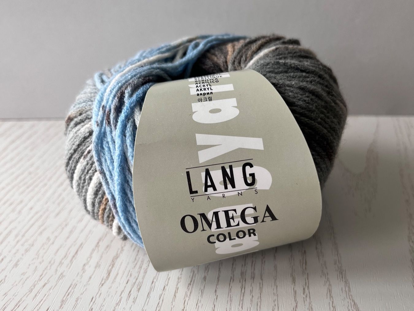 Lang Yarns Lana: 10 Knäuel Omega Color Lang Yarns – Nuovo (secondo la descrizione) da Büsserach venduto da bor_s88m