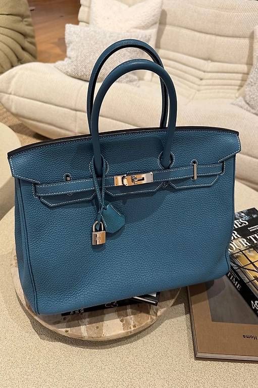 Hermès Sacs: HERMES BIRKIN 35 BLUE JEAN – D'occasion à Schwyz par bofb 2