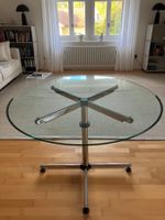 USM Haller Glastisch rund