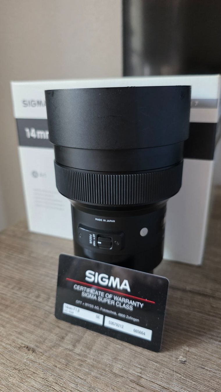 Sigma Objektive: Sigma 14mm F1.8 DG E-mount – Gebraucht aus Münchenstein von Pitriii