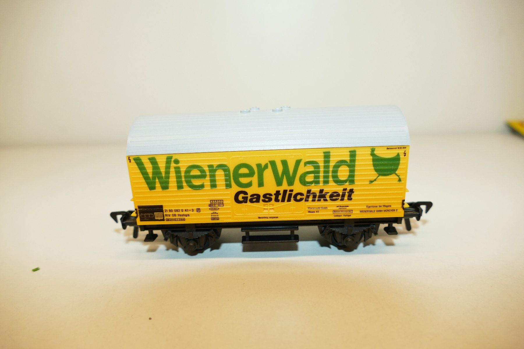 Fleischmann Modellini di ferrovie: Fleischmann H0: DB Güterwagen Wienerwald – Nuovo e nell'imballaggio originale da Niederhasli venduto da rail-duerst 2