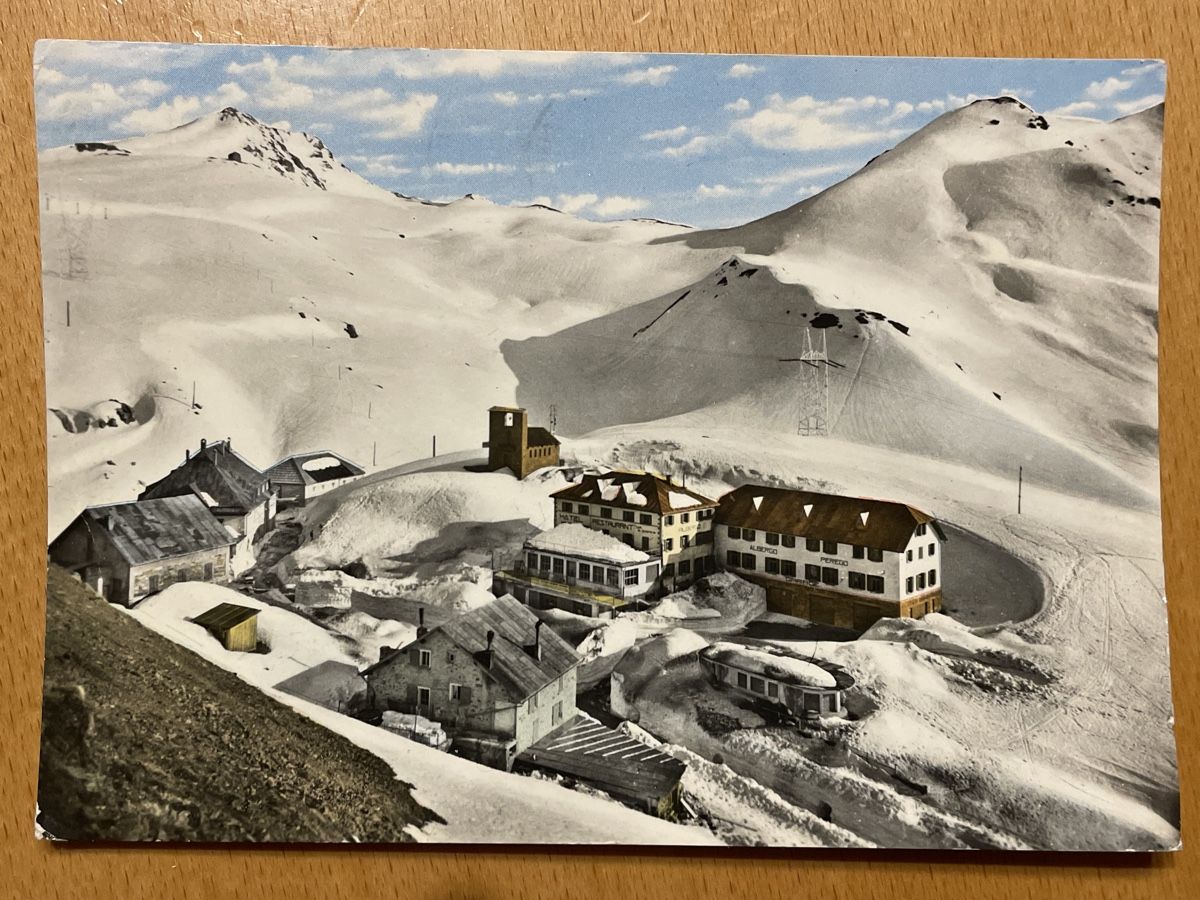 Cartoline postali: Alte Ansichtskarte Stilfserjoch, ca. 1960 mit Briefmarke – Usato da Ehrendingen venduto da renue