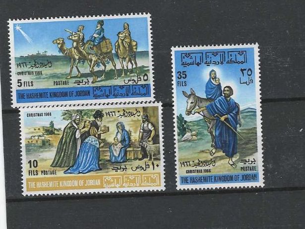 Tutti i francobolli: JORDANIEN 1966 ** WEIHNACHTEN – Nuovo (secondo la descrizione) da Dintikon venduto da bonita099