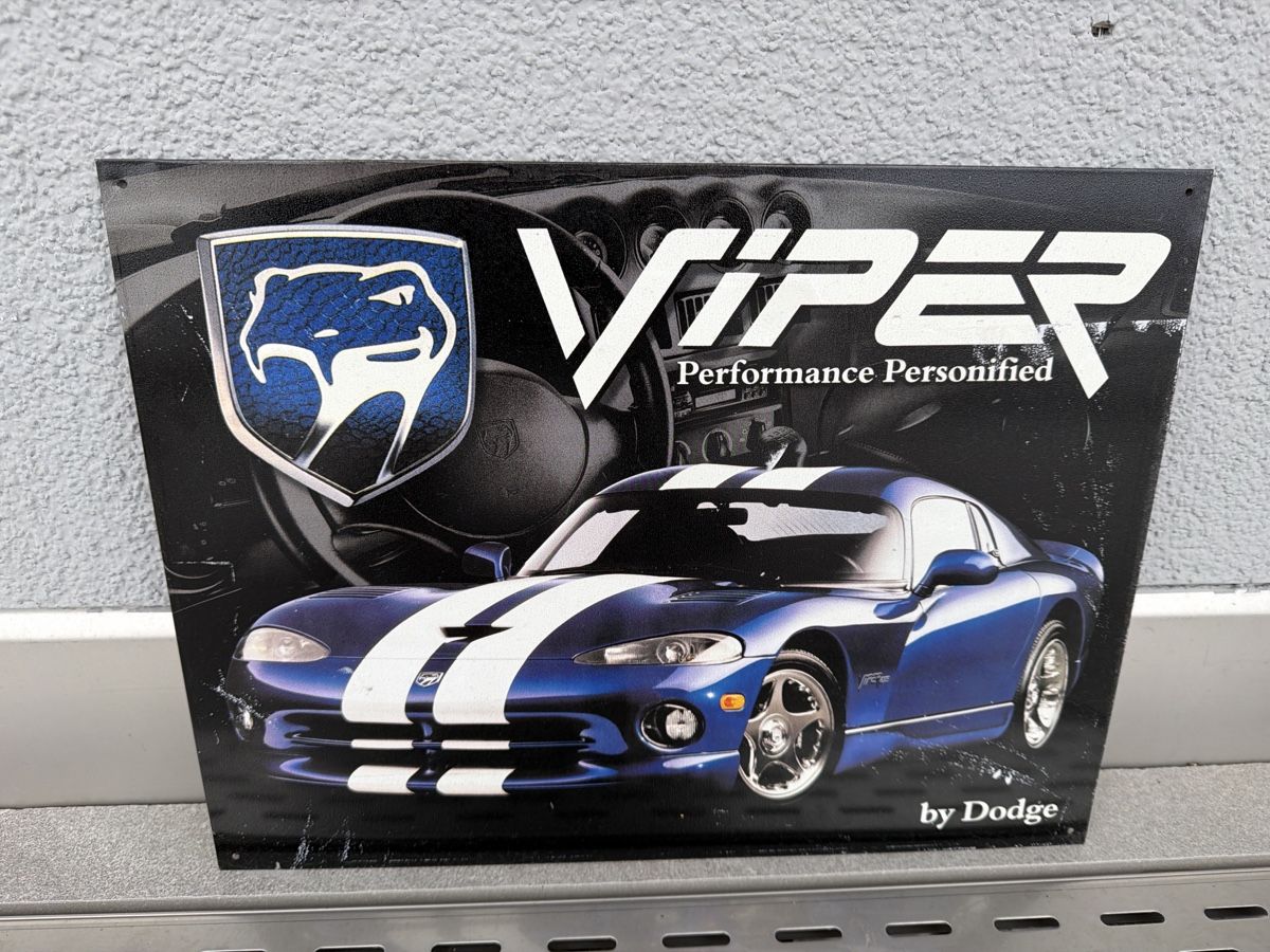 Dodge Ecriteaux: schönes Blechschild - Dodge Viper GTS – D'occasion à Wolfwil par Rolex1