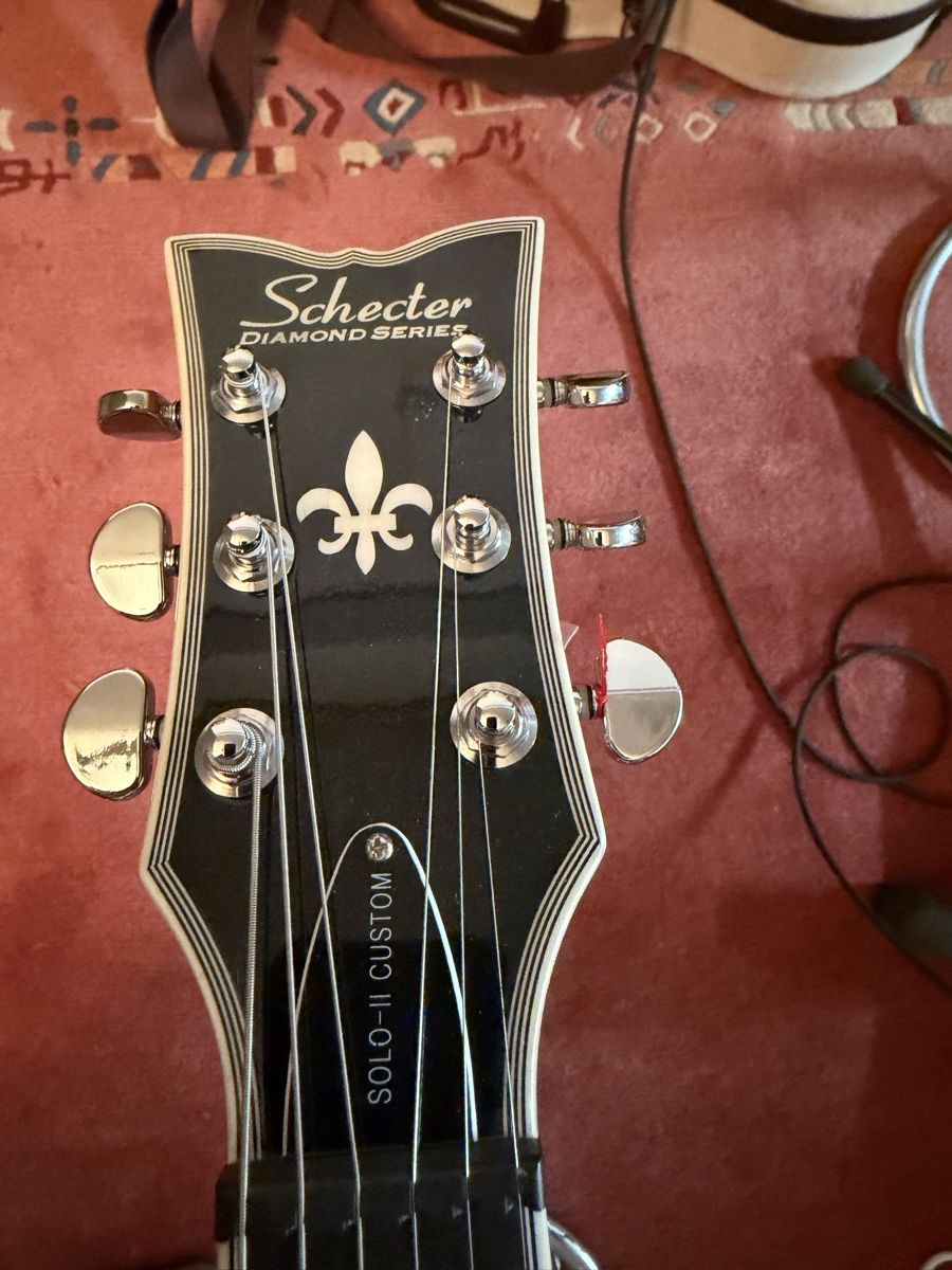 Schecter Instruments de musique: E-Gitarre Schecter Solo-II Custom black burst – Neuf (Voir description) à Ruswil par Mtamaro 5