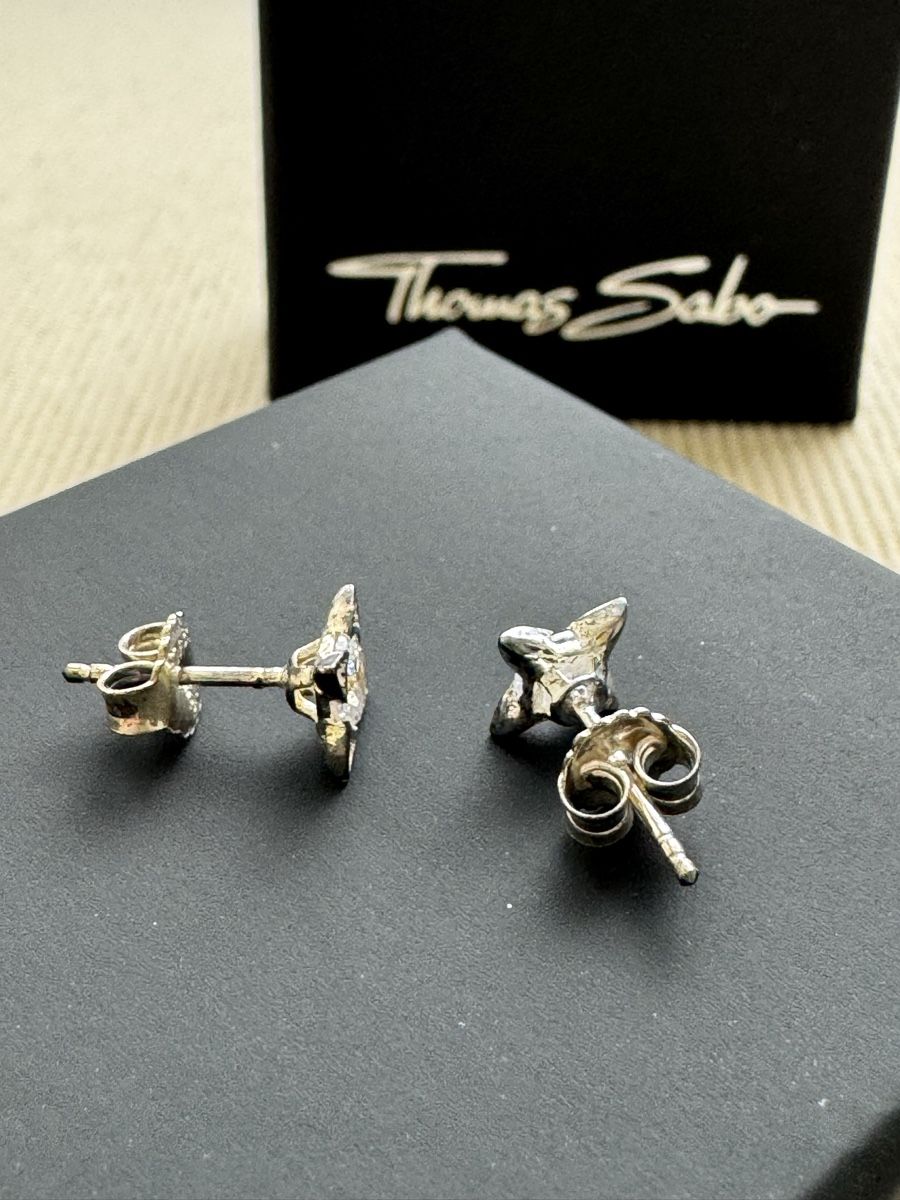 Thomas Sabo Orecchini pendenti & Orecchini a lobo: NEUe Thomas Sabo Ohrstecker, Silber – Nuovo e nell'imballaggio originale da Birr venduto da sfe_rhj7 1