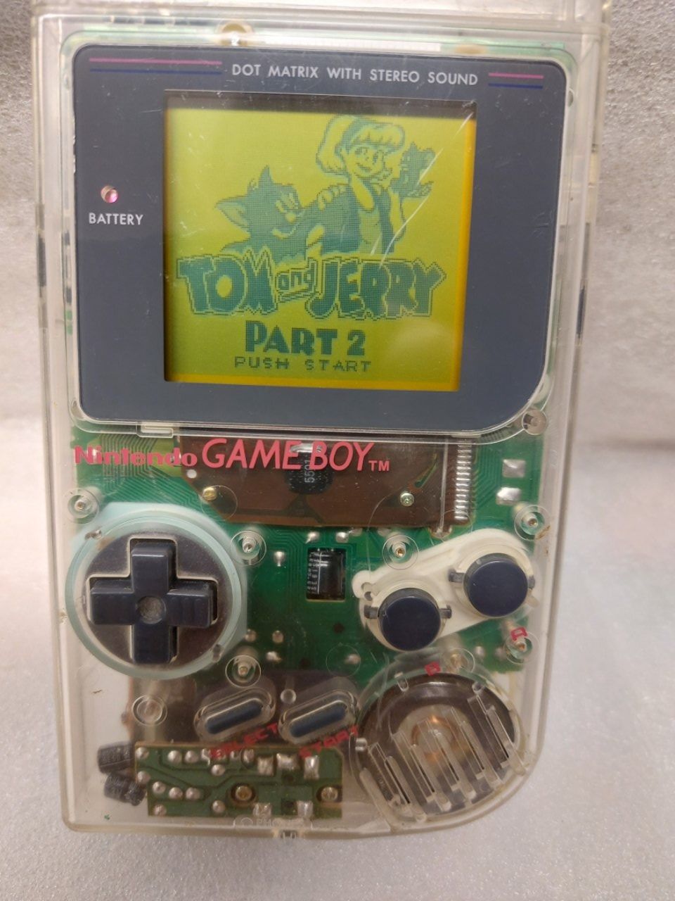 Nintendo Console: Game Boy Console  Transparent - 100% ORIGINAL NINTENDO !!! – Usato da Pambio Noranco venduto da TREBORLOP 2