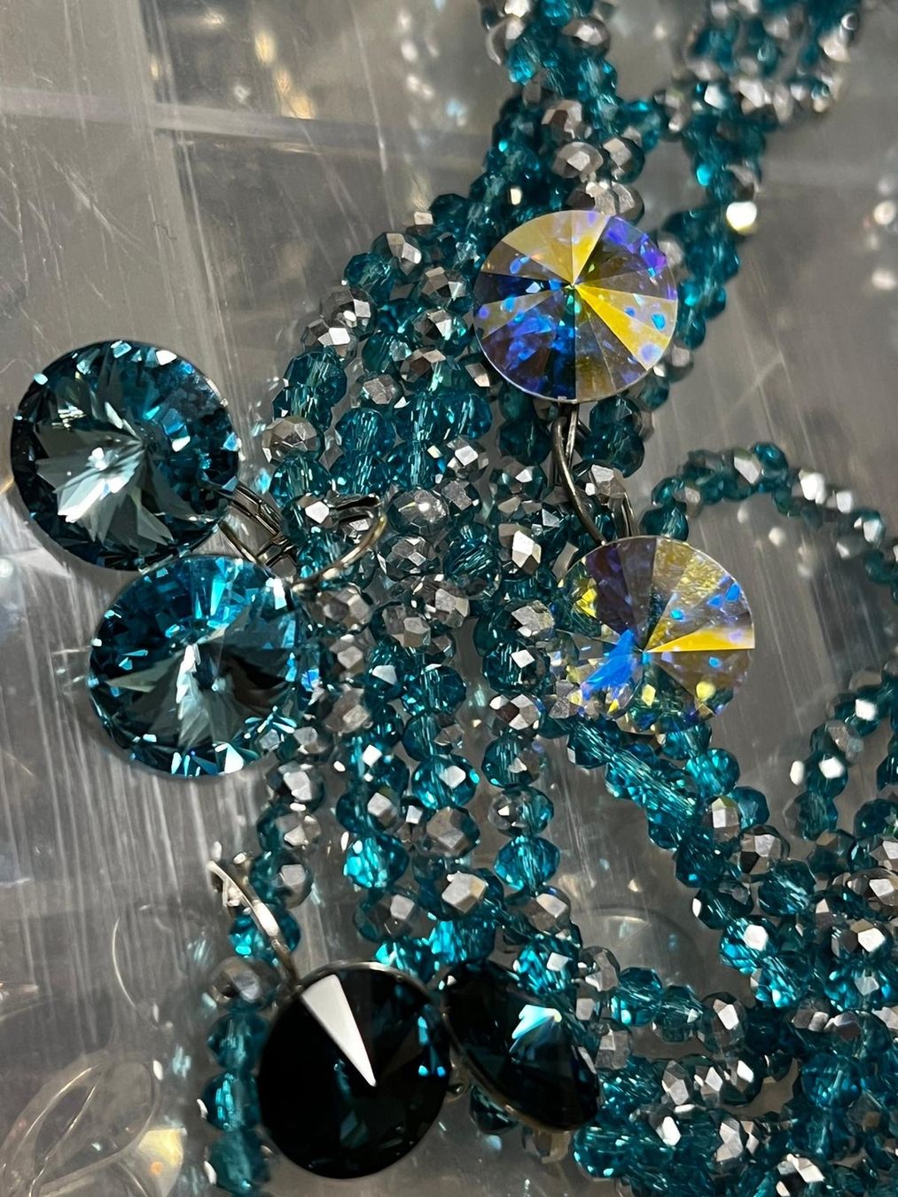 Ketten: Crystal collier 44cm lang – Neu (gemäss Beschreibung) aus Teufen Ar von Exclusive.stuff.CH 5