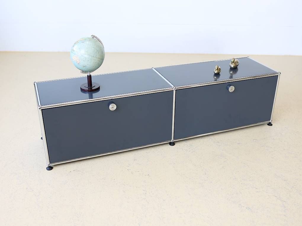 USM Kommoden: USM Haller Lowboard in Anthrazitgrau 2x1 – Gebraucht aus Meinisberg von atelier_TILIJA 2