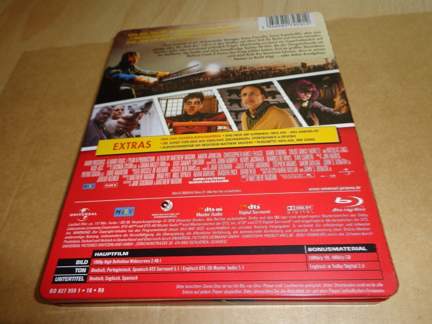 Tutti i DVDs: Kick-Ass STEELBOOK BLU-RAY – Usato da Olten venduto da Disc-Ausverkauf 2