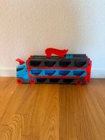 Hot Wheels 2-in-1 Renntransporter & Rennbahn (Top Zustand)
