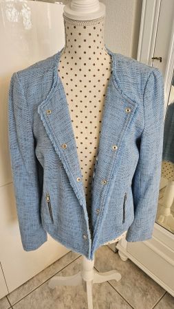 Blazer Jacke Gr. 40, helles Jeansblau Blau Marc Aurel