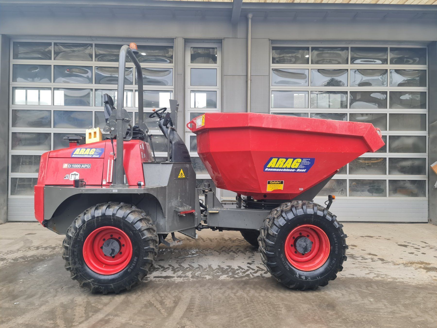 Tutte le macchine: Ausa APG1000D Dumper – Usato da Hasle LU venduto da Arag08 1