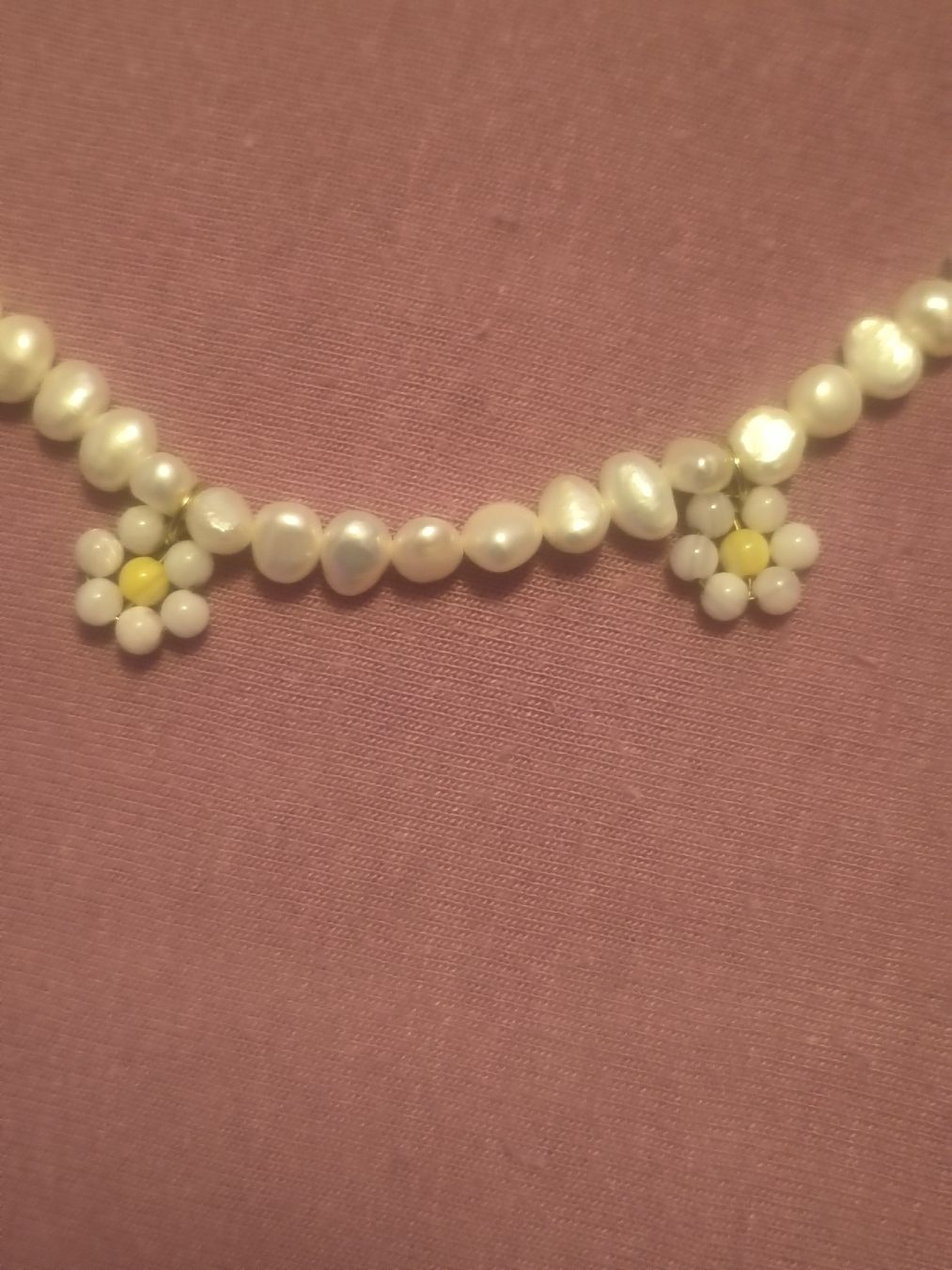 Catenine: bijoux tres jolie collier en perles – Usato da Pampigny venduto da Nathbn 1