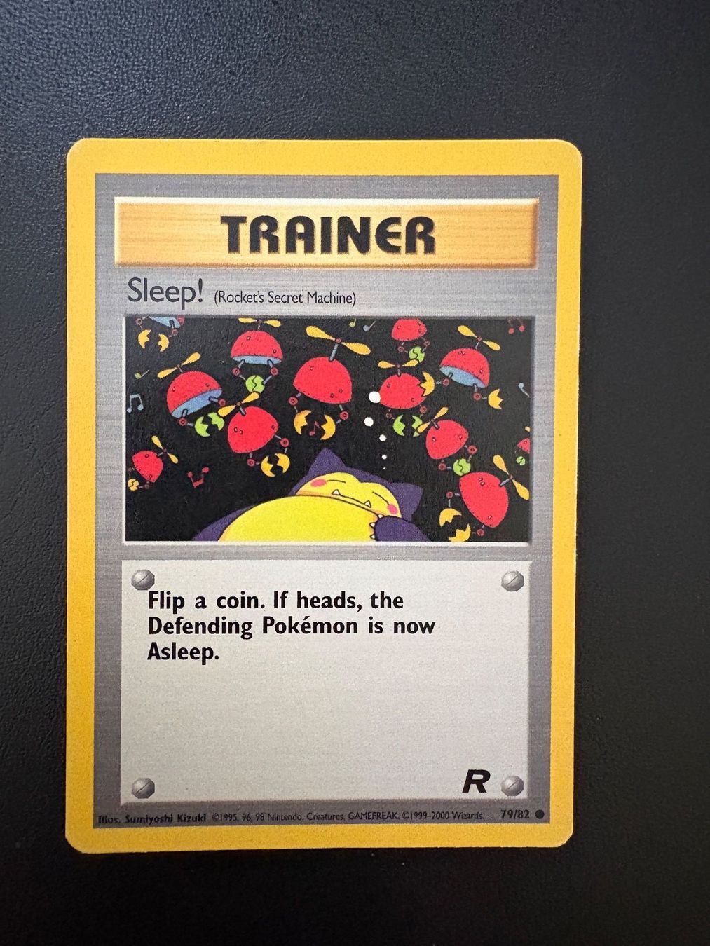 Pokémon Sammelbilder & Trading cards: Sleep! 79/82 – TR Team Rocket EN – Gebraucht aus Davos Dorf von WadaDex