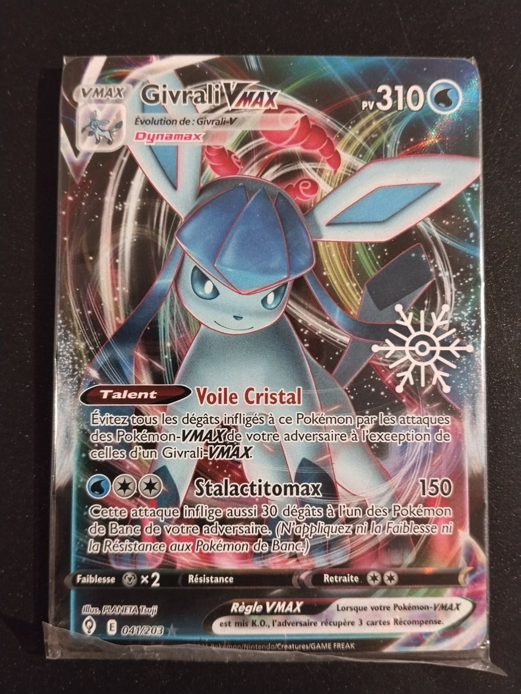 Pokémon Sammelbilder & Trading cards: Pokémon Évolution Céleste: Givrali Vmax 041/203 FR scellée – Gebraucht aus Palézieux-Village von oufoux08