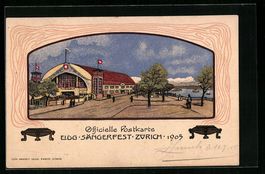 AK Zürich, Eidg. Sängerfest 1905, 1905