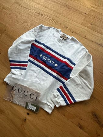 Gucci Cotton Sweatshirt - EU Size M getragen
