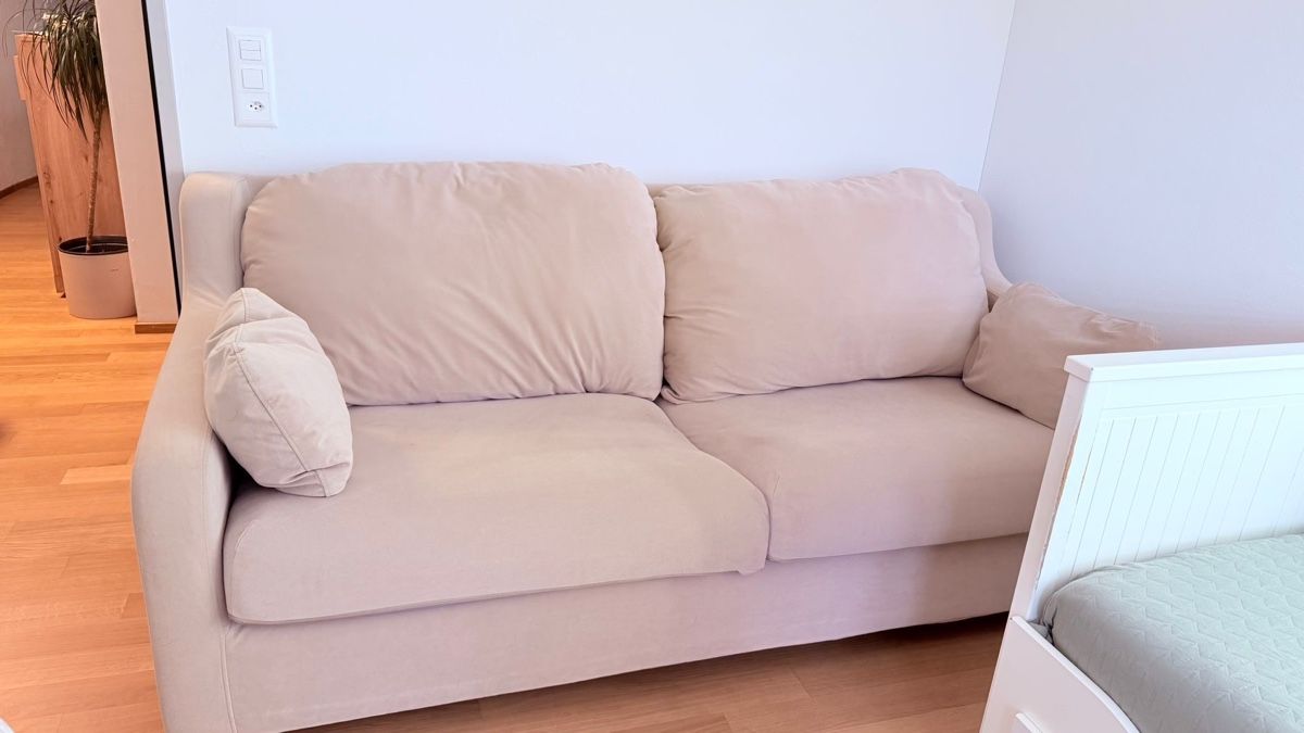 Divani: Gemütliches 3er-Sofa Beige – Usato da Wetzikon ZH venduto da sar_x68j 1