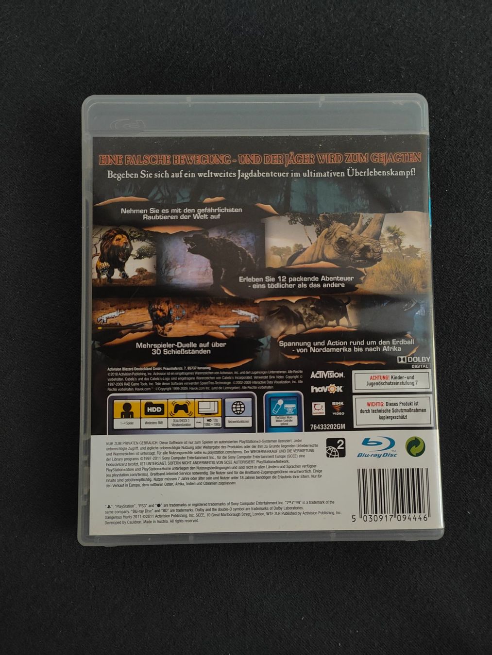 Giochi: Dangerous Hunts 2011 PS3 – Usato da Dietikon venduto da Migi_97D 2