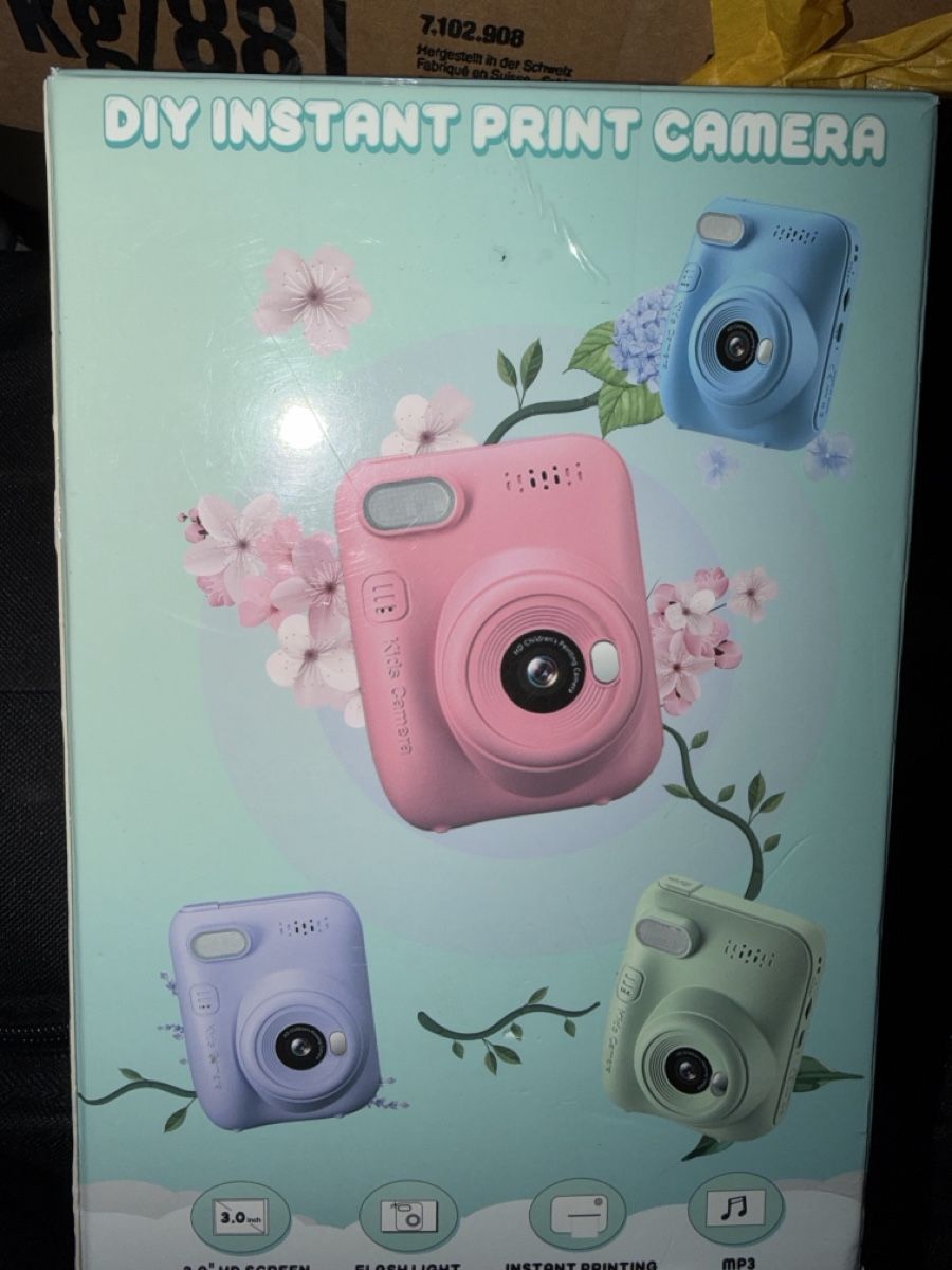 Fotocamera: DIY Instant Print Camera Kinder Kamera neu – Nuovo e nell'imballaggio originale da Flamatt venduto da Vm_t