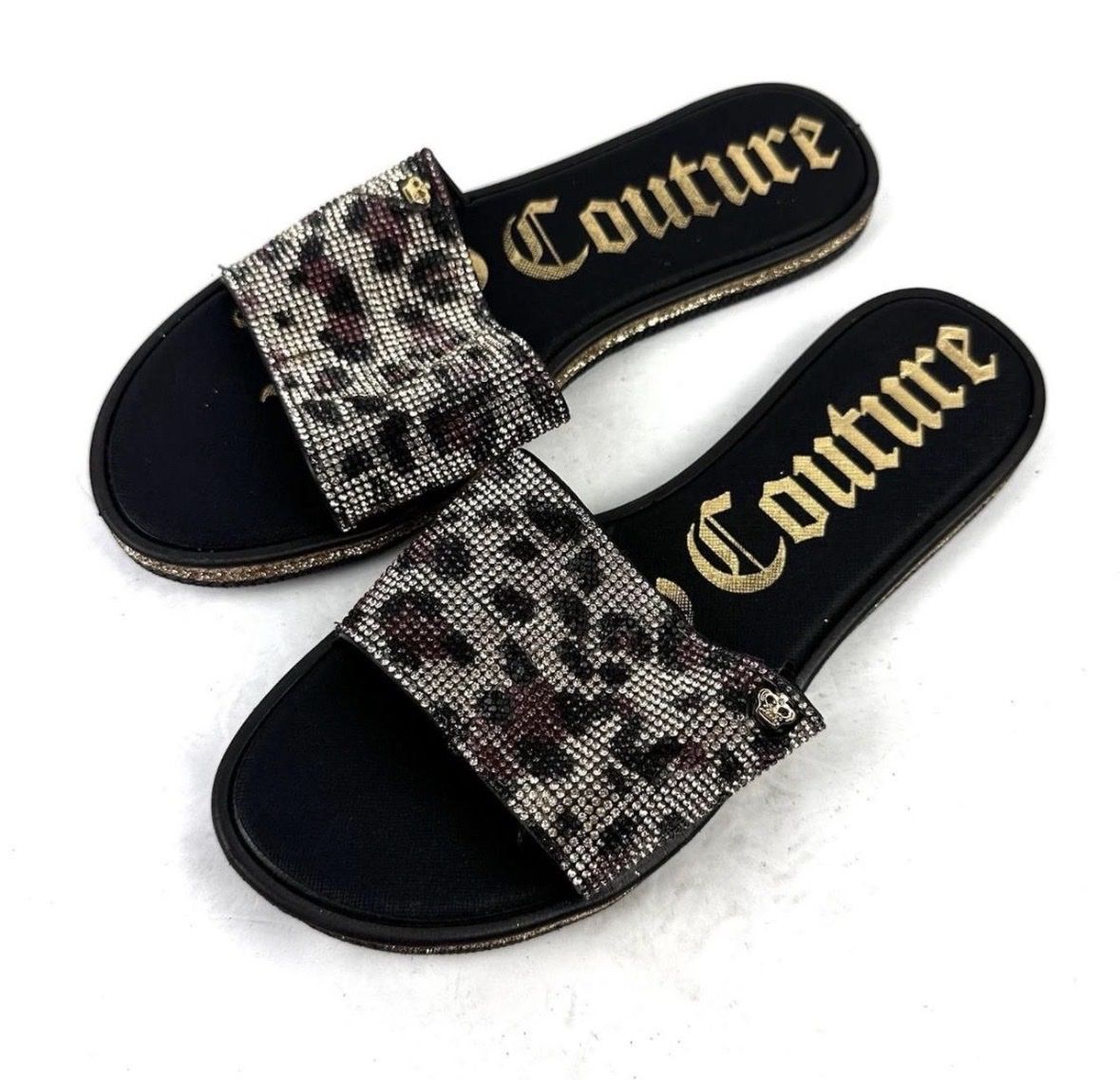 Juicy Couture Damenschuhe: Juicy Couture Glitzer Sandalen – Neu (gemäss Beschreibung) aus Wettingen von img_nt6b 1