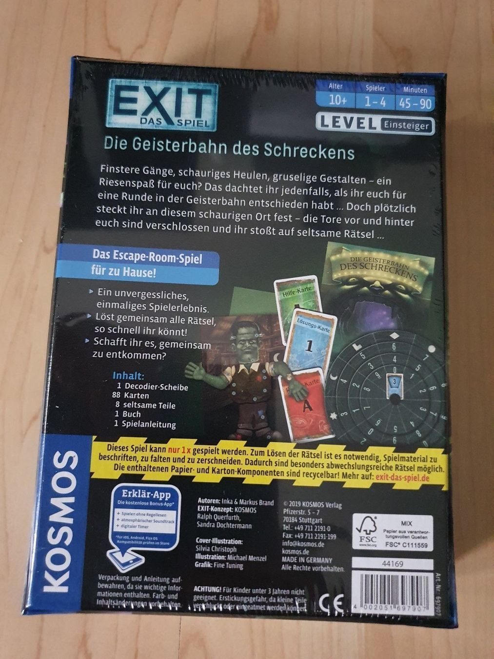 Spiele: Exit, die Geisterbahn des Schreckens – Neu und originalverpackt aus Ostermundigen von ala_pt5h 1